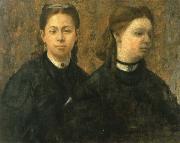 Edgar Degas Elena and Camila Montejasi-Cicerale oil painting reproduction